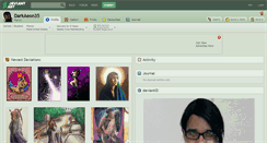 Desktop Screenshot of darkaeon35.deviantart.com