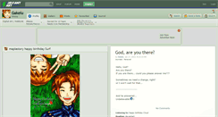 Desktop Screenshot of gakelu.deviantart.com