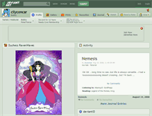 Tablet Screenshot of cilyconcar.deviantart.com