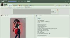 Desktop Screenshot of khelik.deviantart.com