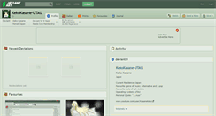 Desktop Screenshot of kekokasane-utau.deviantart.com