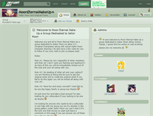 Tablet Screenshot of mooneternalmakeup.deviantart.com
