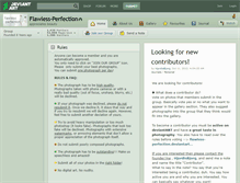 Tablet Screenshot of flawless-perfection.deviantart.com