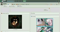Desktop Screenshot of bunvin.deviantart.com