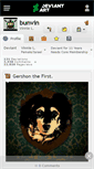 Mobile Screenshot of bunvin.deviantart.com