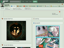 Tablet Screenshot of bunvin.deviantart.com