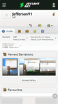 Mobile Screenshot of jefferson91.deviantart.com