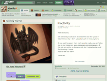 Tablet Screenshot of miosita.deviantart.com