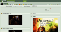 Desktop Screenshot of direwrath.deviantart.com