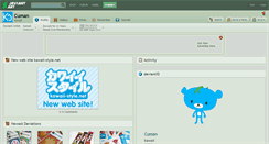 Desktop Screenshot of cuman.deviantart.com