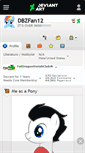 Mobile Screenshot of dbzfan12.deviantart.com