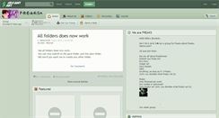 Desktop Screenshot of f-r-e-a-k-s.deviantart.com