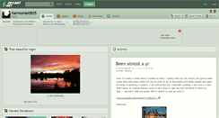 Desktop Screenshot of harmonie0805.deviantart.com