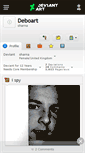 Mobile Screenshot of deboart.deviantart.com