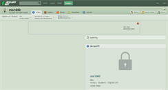 Desktop Screenshot of mix1000.deviantart.com