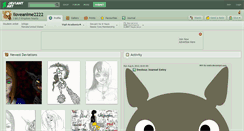 Desktop Screenshot of iloveanime2222.deviantart.com