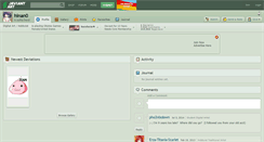 Desktop Screenshot of hinan0.deviantart.com