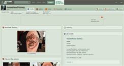 Desktop Screenshot of moosehead-looney.deviantart.com