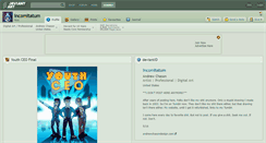 Desktop Screenshot of incomitatum.deviantart.com