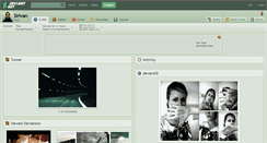 Desktop Screenshot of drivan.deviantart.com