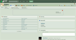 Desktop Screenshot of ambera.deviantart.com