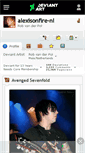 Mobile Screenshot of alexisonfire-nl.deviantart.com