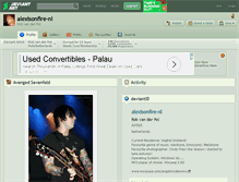 Tablet Screenshot of alexisonfire-nl.deviantart.com