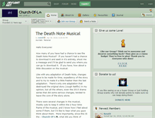 Tablet Screenshot of church-of-l.deviantart.com
