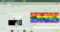 Desktop Screenshot of eveco.deviantart.com