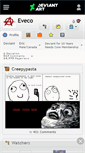 Mobile Screenshot of eveco.deviantart.com