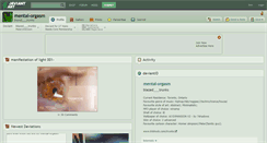 Desktop Screenshot of mental-orgasm.deviantart.com