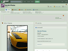 Tablet Screenshot of neroth-photos.deviantart.com