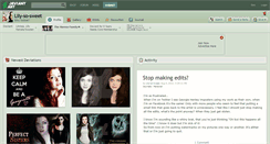 Desktop Screenshot of lily-so-sweet.deviantart.com