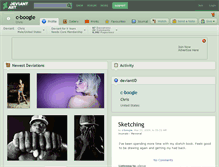 Tablet Screenshot of c-boogie.deviantart.com