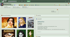 Desktop Screenshot of bdelliumonyx.deviantart.com