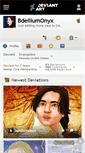 Mobile Screenshot of bdelliumonyx.deviantart.com