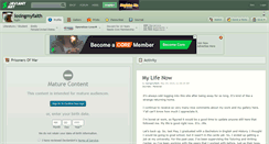 Desktop Screenshot of losingmyfaith.deviantart.com