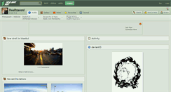 Desktop Screenshot of deedzaroni.deviantart.com