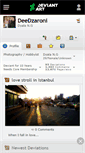 Mobile Screenshot of deedzaroni.deviantart.com