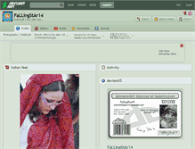 Tablet Screenshot of fallingstar14.deviantart.com