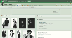 Desktop Screenshot of factor---stock.deviantart.com