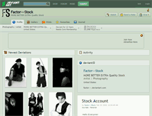 Tablet Screenshot of factor---stock.deviantart.com