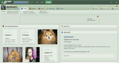 Desktop Screenshot of darkbella92.deviantart.com