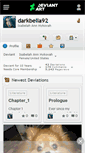 Mobile Screenshot of darkbella92.deviantart.com