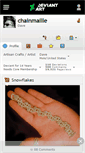 Mobile Screenshot of chainmaille.deviantart.com