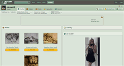 Desktop Screenshot of nicole85.deviantart.com