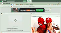 Desktop Screenshot of mrswhitetrash.deviantart.com
