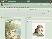 Tablet Screenshot of kupenda-damu.deviantart.com