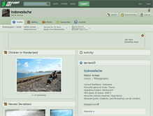 Tablet Screenshot of indonesische.deviantart.com