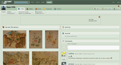 Desktop Screenshot of nala1990.deviantart.com